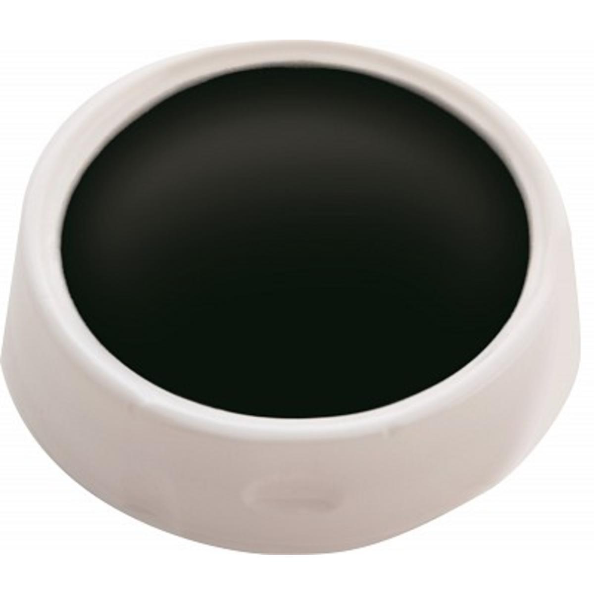 Palette ronde en fard gras - 6,5 x 6,5 cm - Noir