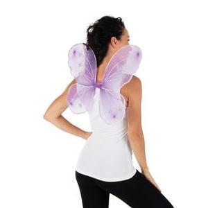 Ailes de papillon en polyester - 32 x 48 cm - Violet