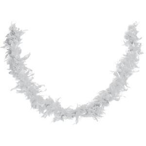 Boa en plumes - Longueur 180 cm - Blanc