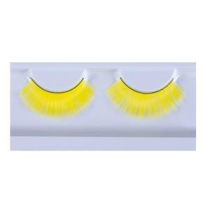 Faux cils adhésifs - L 9 x H 2 x l 11 cm - Jaune - PTIT CLOWN