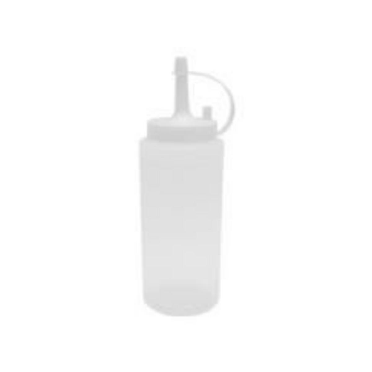 Flacon souple - Plastique - 20 cm - Blanc