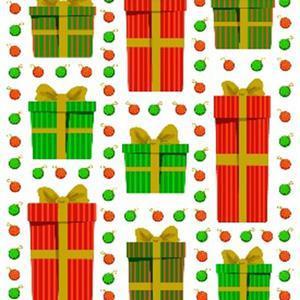 Lot de 20 serviettes imprimées cadeaux - Papier - 33 x 33 cm - Multicolore