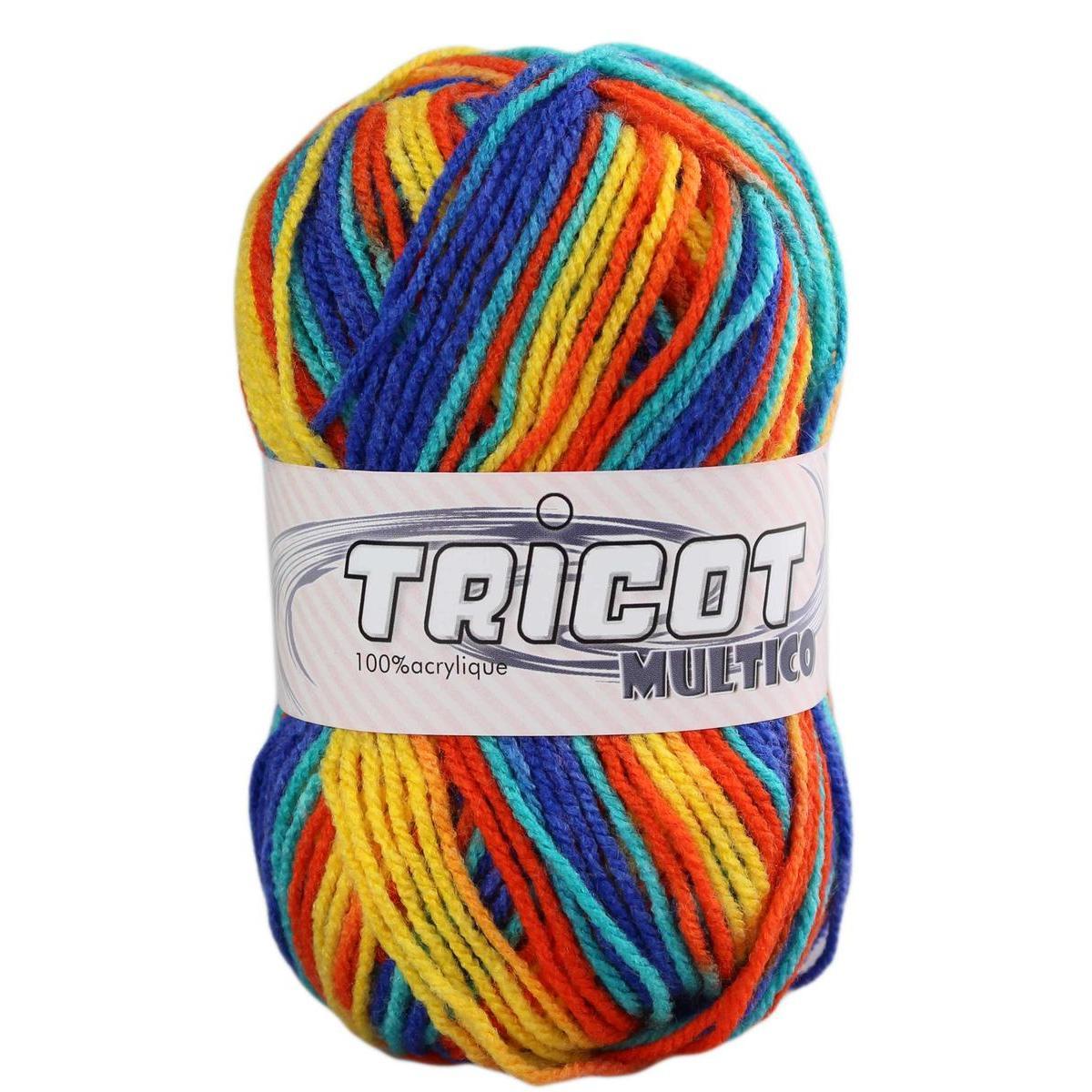 Pelote - 100% acrylique - 50 g - Multicolore