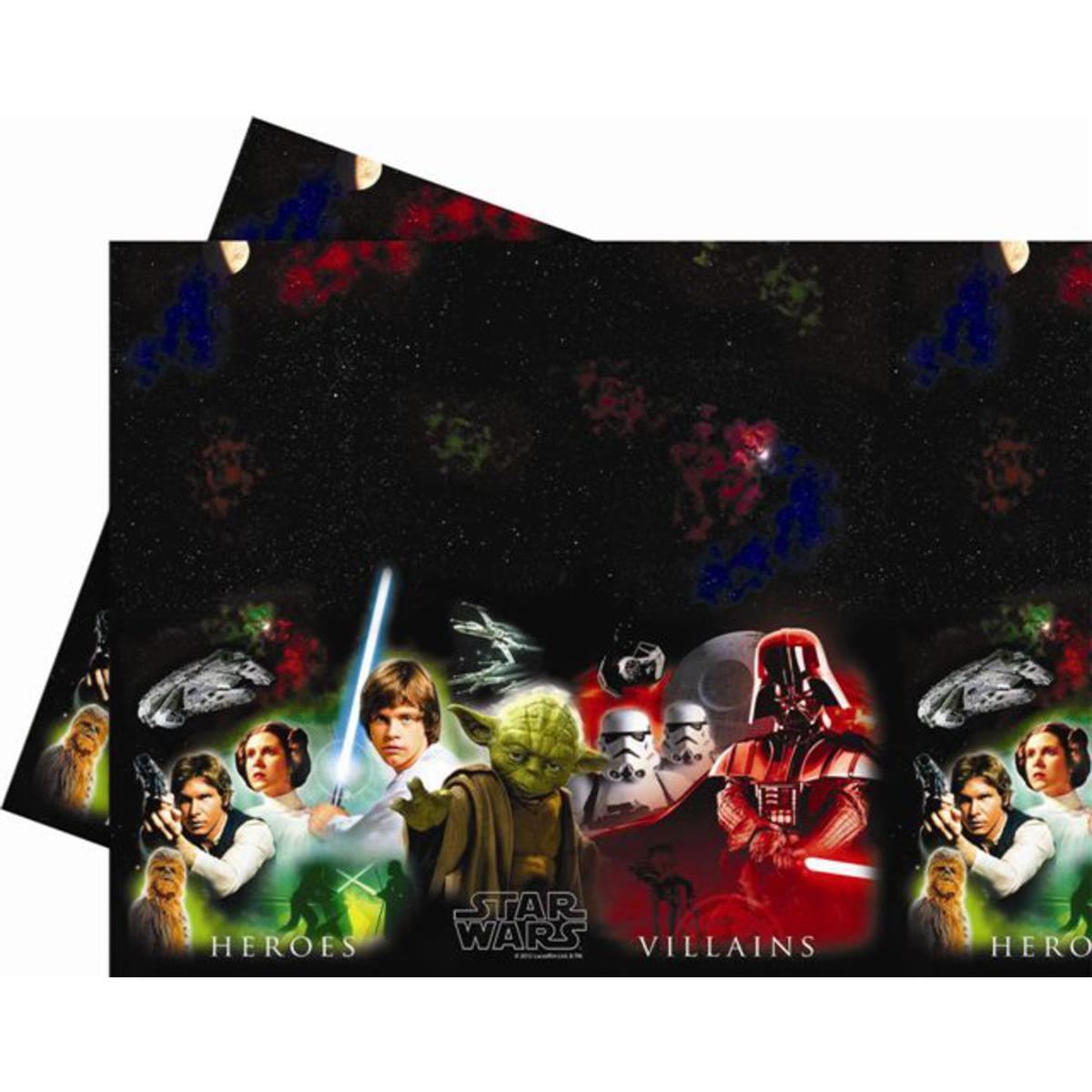 Nappe Star Wars - Plastique - 120 x 180 cm - Multicolore