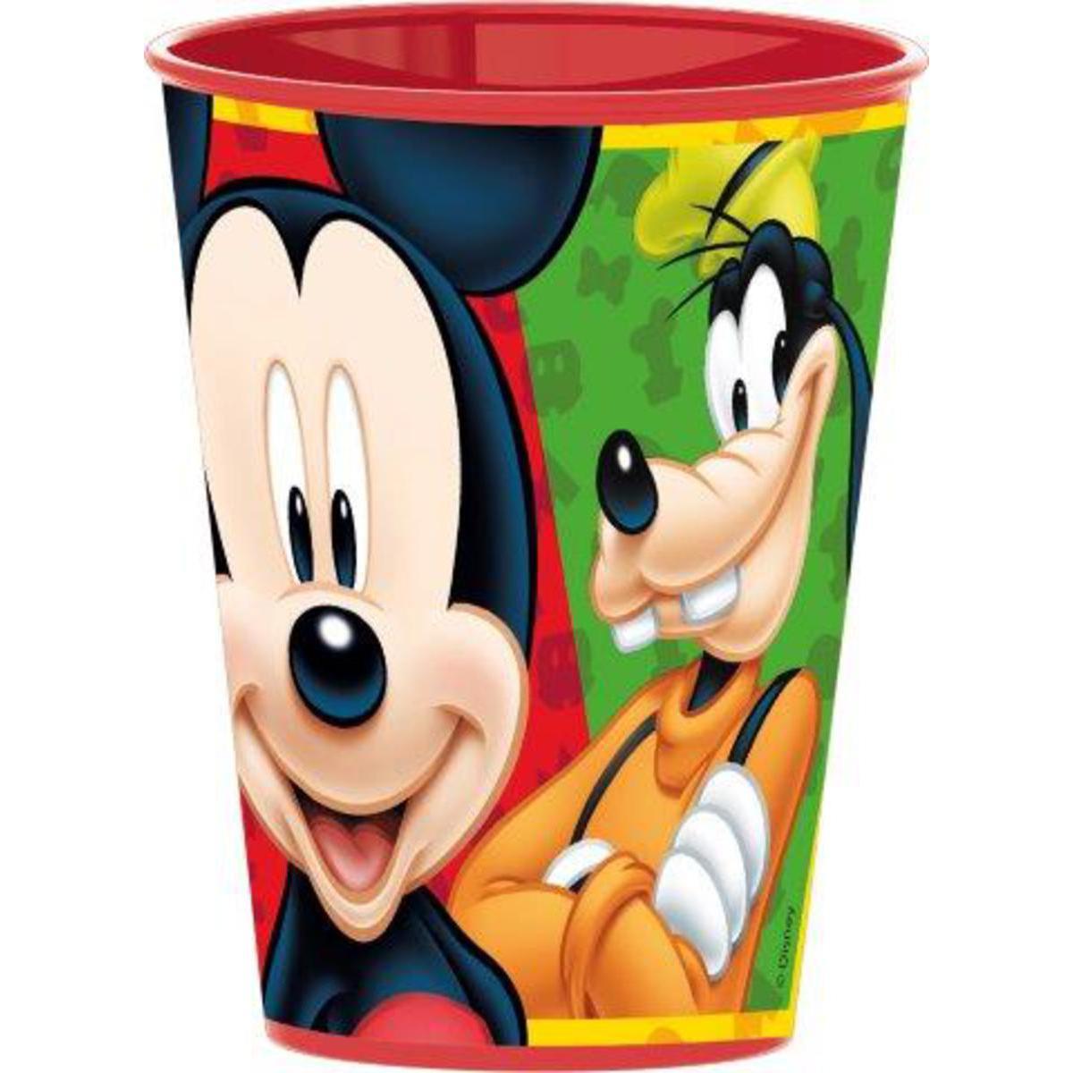 Gobelet Mickey - Plastique - 260 ml - Multicolore