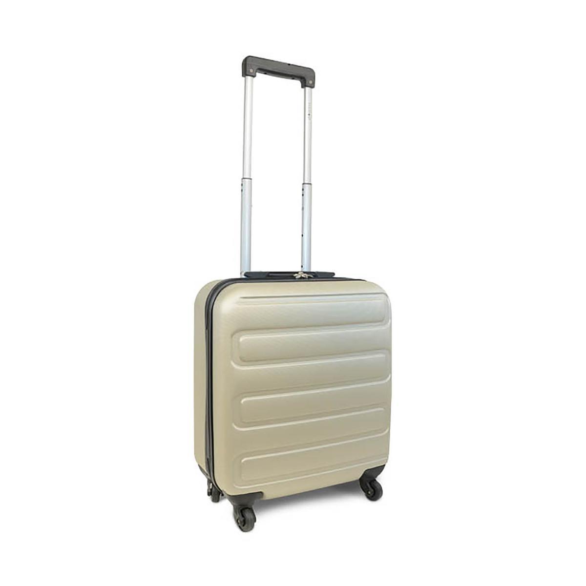 Valise ABS champagne - 45 x 45 x 20 cm