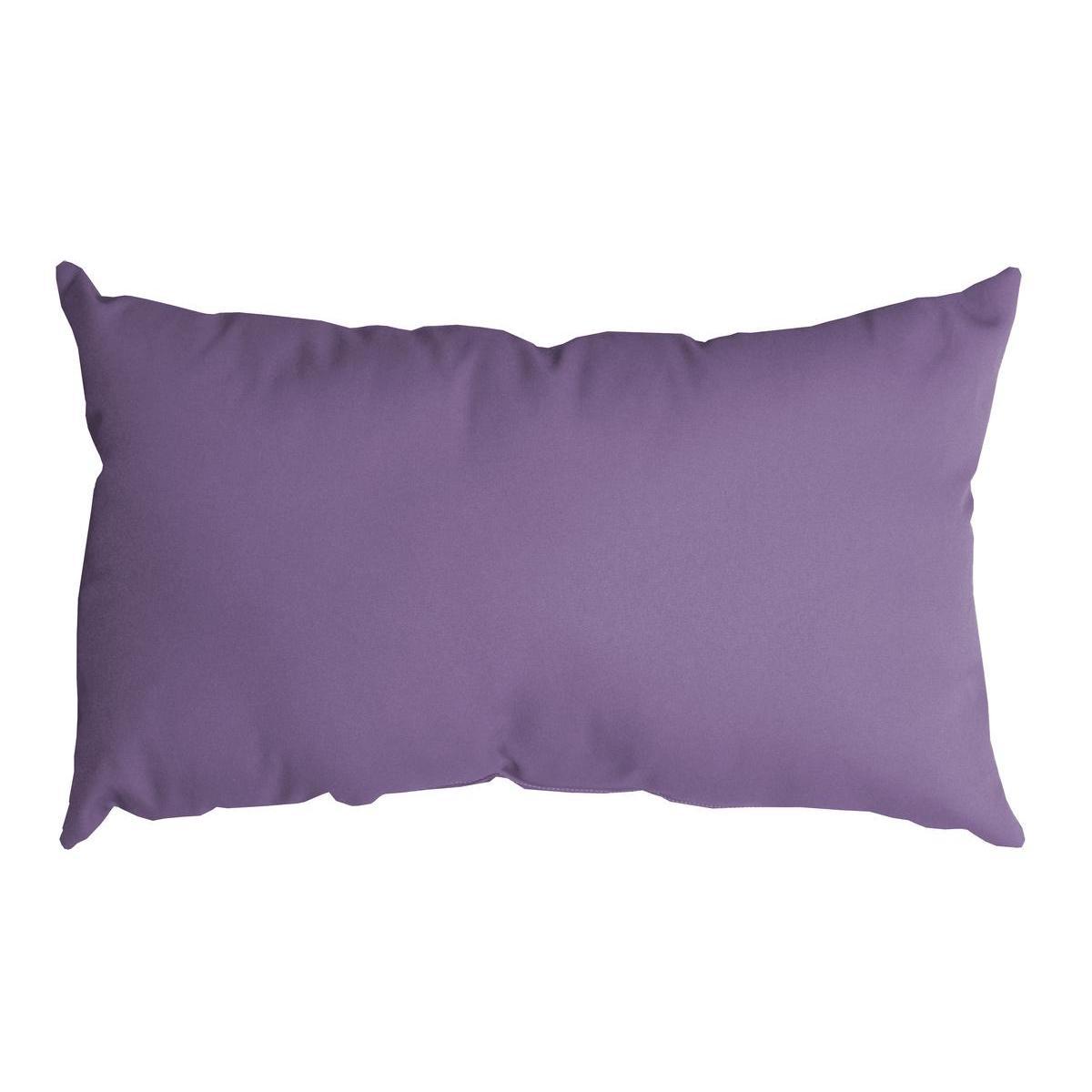 Coussin Nelson - 100 % Polyester - 30 x 50 cm - Violet