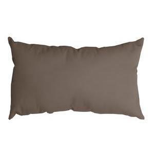 Coussin Nelson - 100 % Polyester - 30 x 50 cm - Marron taupe