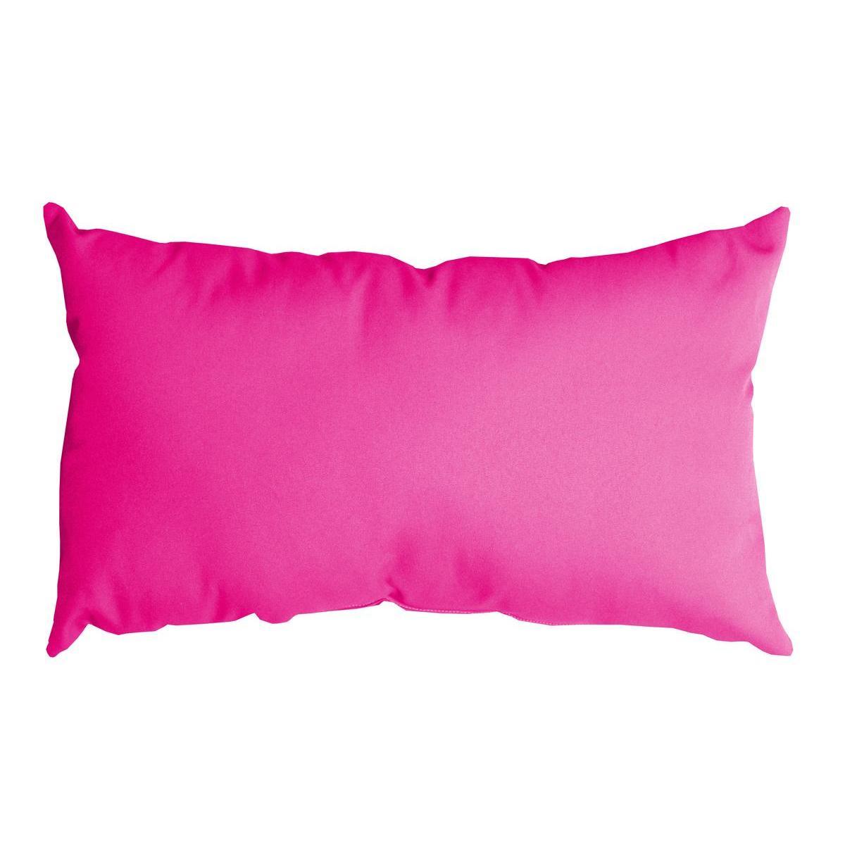 Coussin Nelson - 100 % Polyester - 30 x 50 cm - Fuchsia