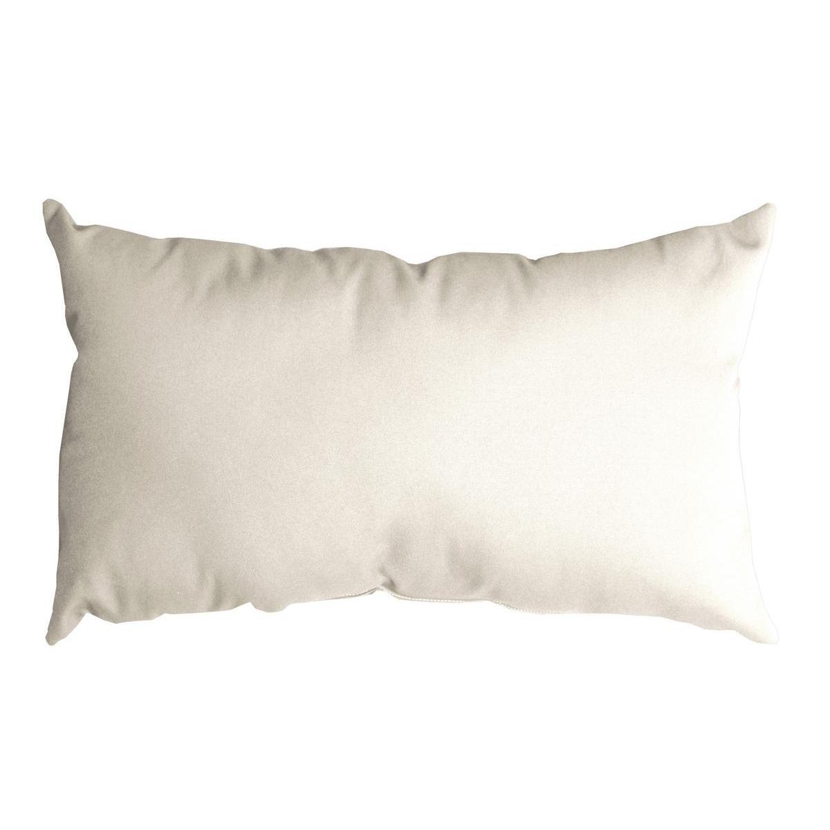 Coussin Nelson - 100 % Polyester - 30 x 50 cm - Écru