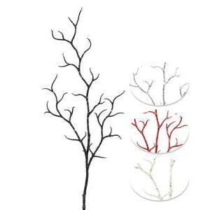Branche de Corail pailletée - H 80 cm