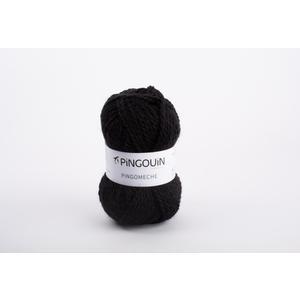 Pelote Pingomeche - 50 g - Noir - PINGOUIN