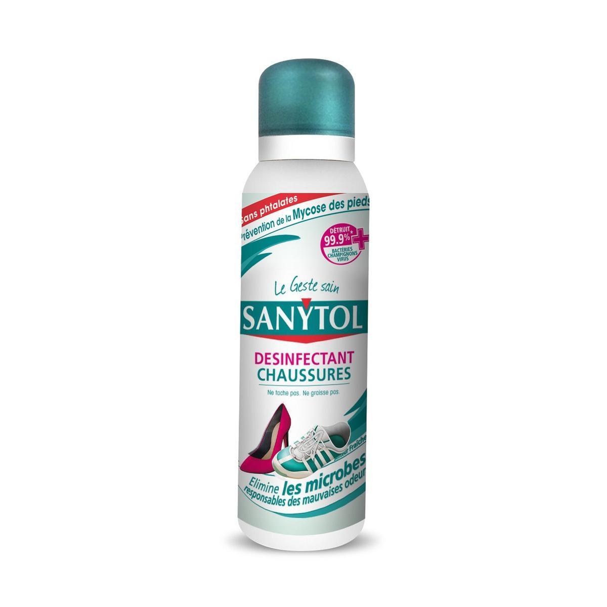 Désinfectant chaussures aérosol - 150 ml - SANYTOL