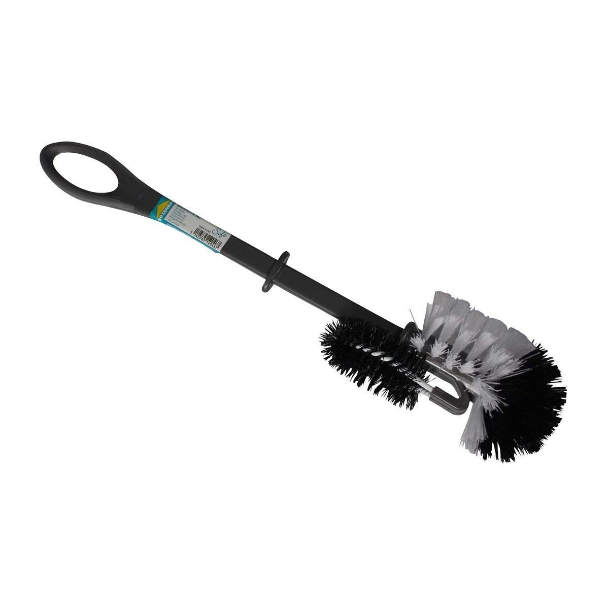 Double brosse WC