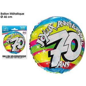 Ballon helium 70 ans