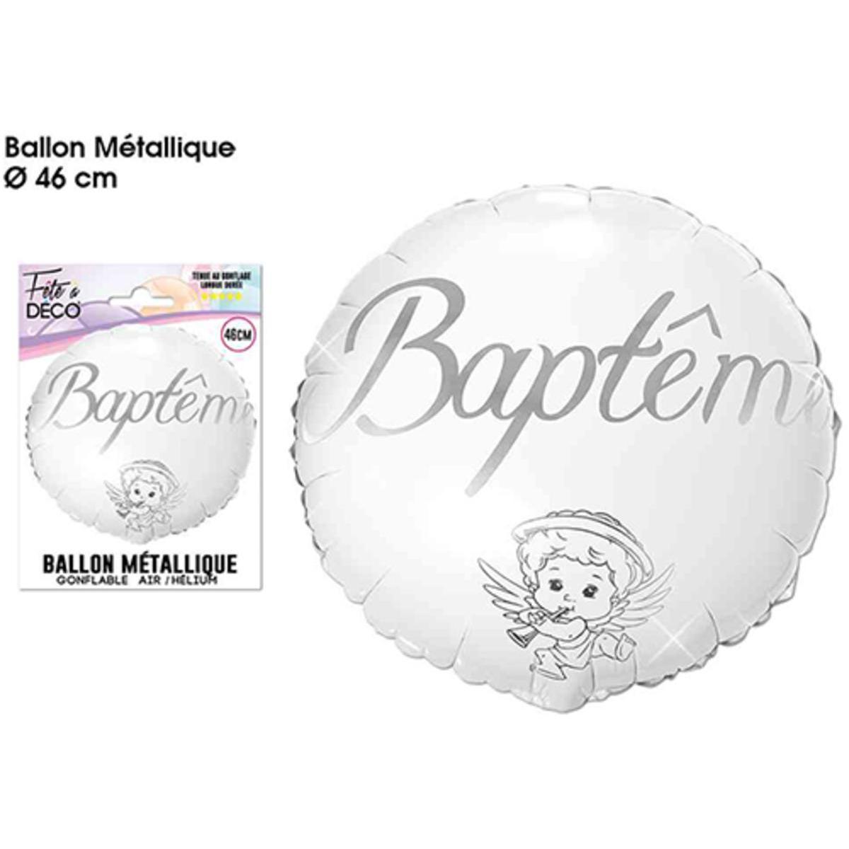Ballon helium baptême