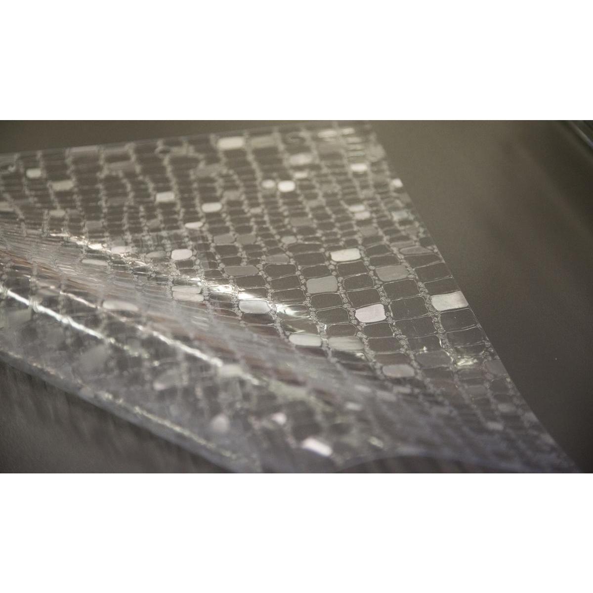 Toile cirée cristal - PCV - 140 cm - Transparent