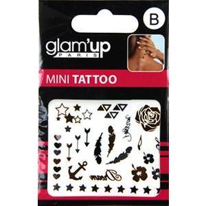 Mini tattoos corps noir/argent&or