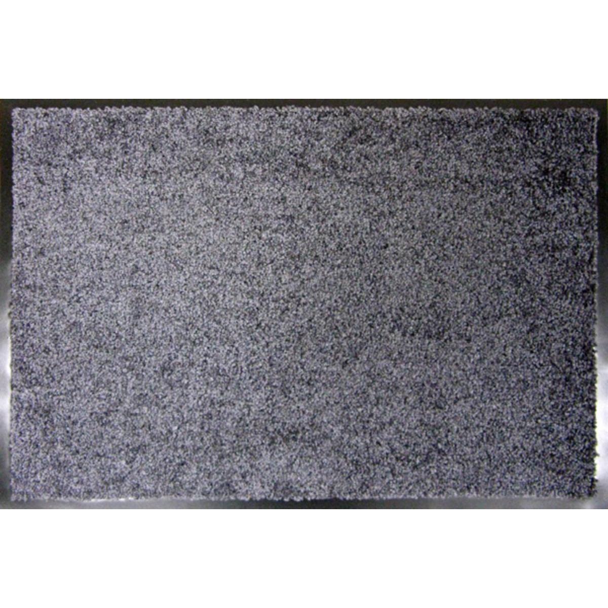 Paillasson - Polyamide et PVC - 40 x 60 cm - Gris