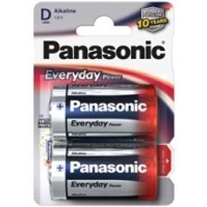 2 piles LR20 Everyday - PANASONIC