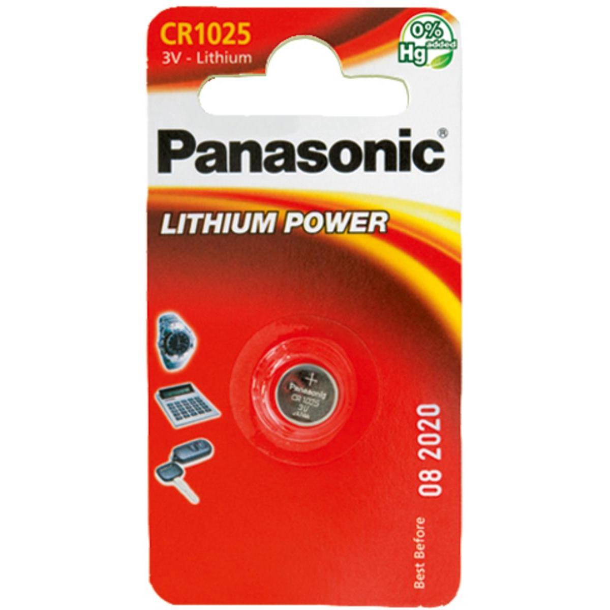 Pile bouton CR-1025 - PANASONIC