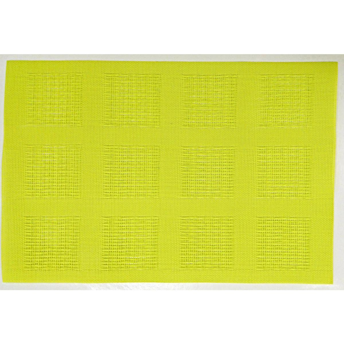 Set de table - PVC - 30 x 45 cm - Vert anis