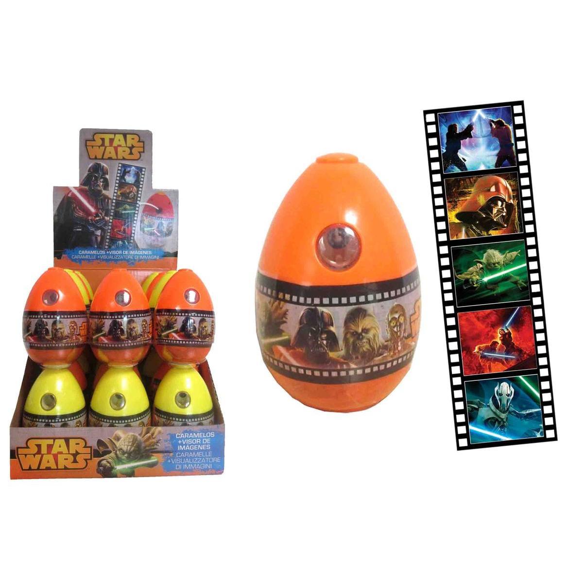 Œuf caméra Star Wars avec bonbons