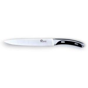 Couteau de cuisine - Inox et plastique - 33,3 cm - Noir