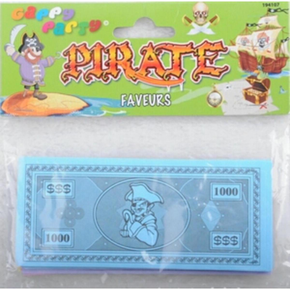 Billets x 60 pièces pirate