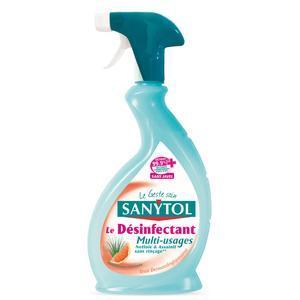 Spray désinfectant multiusage - 500 ml - Pamplemousse - SANYTOL