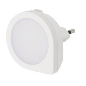 Veilleuse détecteur crépusculaire - 5.5 x 6 x 5.5 cm - Blanc