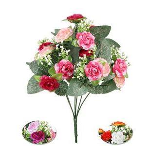 Bouquet de Minis Roses - H 33 cm