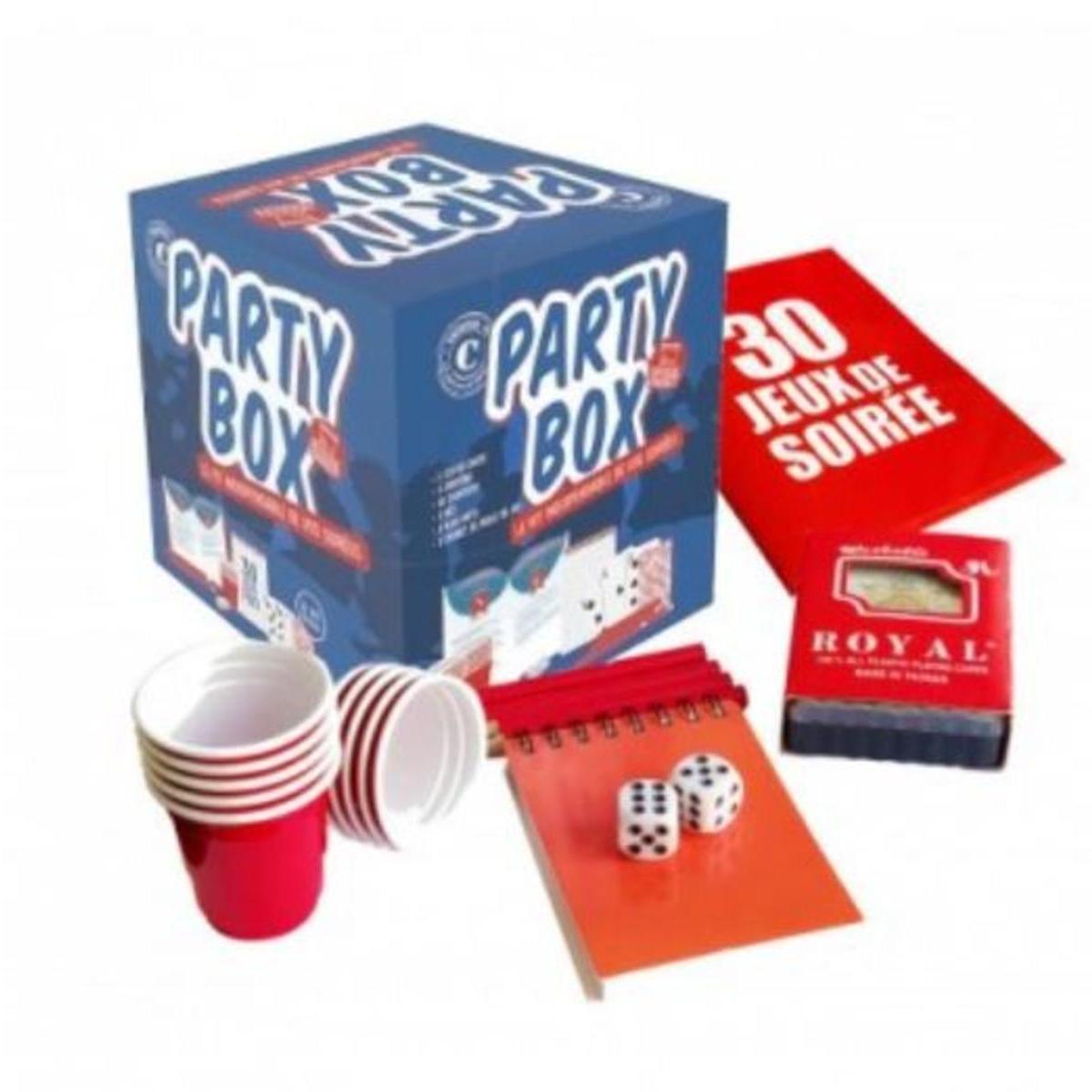 Party Box - Plastique et carton - Multicolore - 14 x 14 x 14 cm