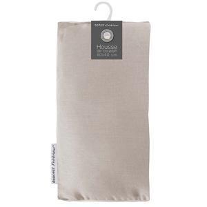 Housse de coussin Panama - 40 x 40 cm - Beige lin