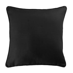 Housse de coussin Panama - 40 x 40 cm - Noir