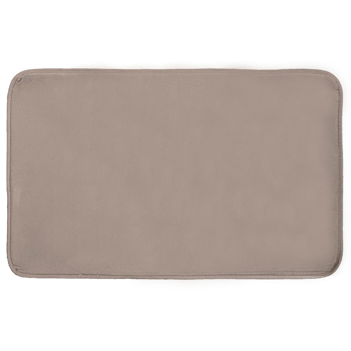 Tapis velours - 50 x 80 cm - Beige lin