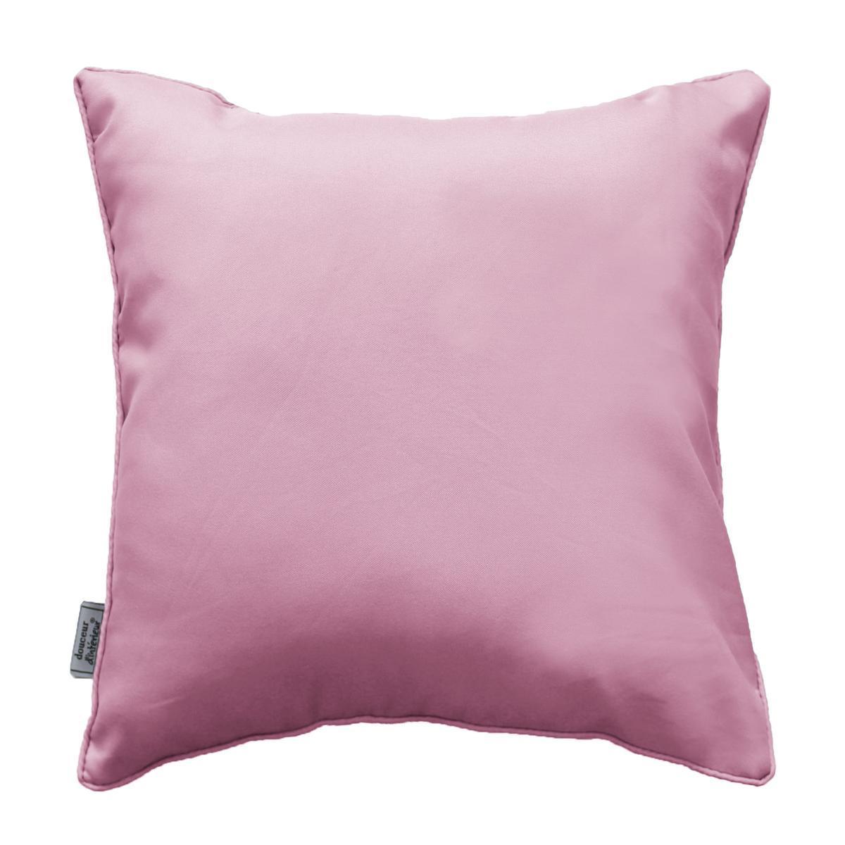 Coussin - 40 x 40 cm - Rose dragée