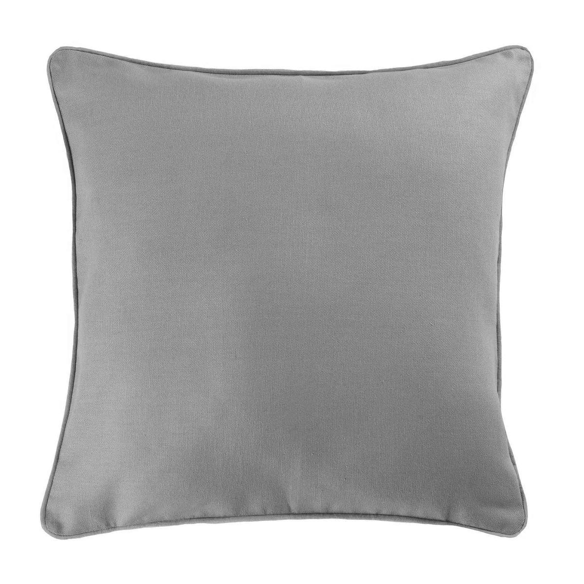 Coussin Panama - 60 x 60 cm - Gris