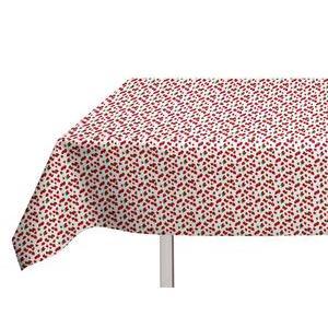 Nappe toile cirée rectangle - 160 x 240 cm - Fraises