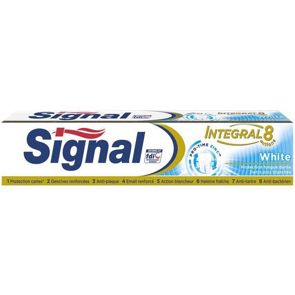 Dentifrice Integral 8 White - 75 ml - SIGNAL