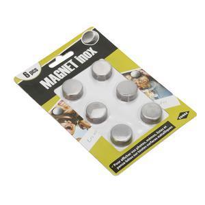 6 magnets rondes