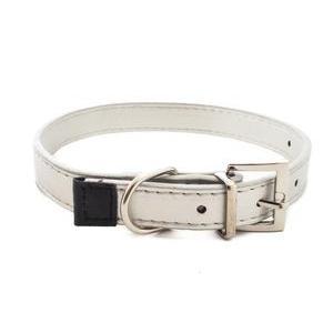 Collier pour chien en cuir synthétique - L 30 cm