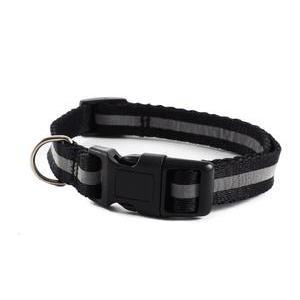 Collier pour chien réfléchissant réglable - L 25 à 40 cm