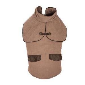 Manteau pour chien en suédine - L 35 cm