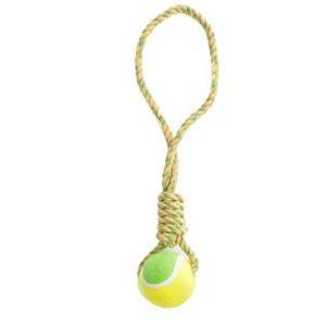 Corde à balle de tennis - 38 x 6 x 6 cm - Vert