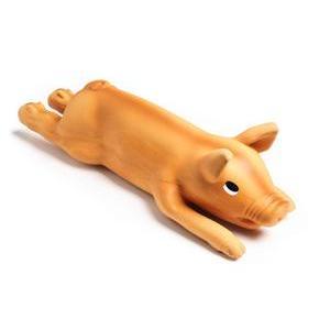 Cochon en caoutchouc pour chien - L 35 cm