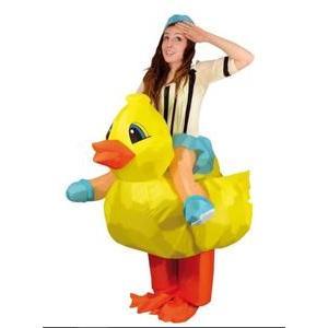 Costume gonflable de canard