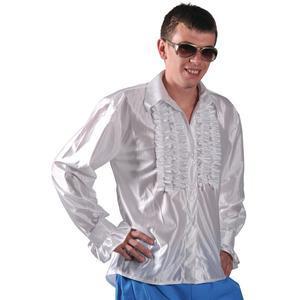 Chemise disco - L/XL - Blanc