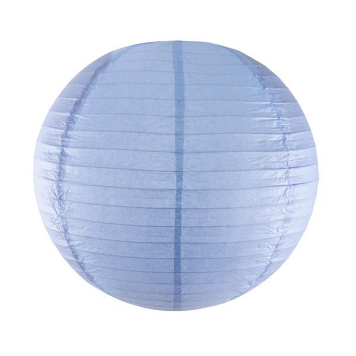 Lanterne boule - Bleu