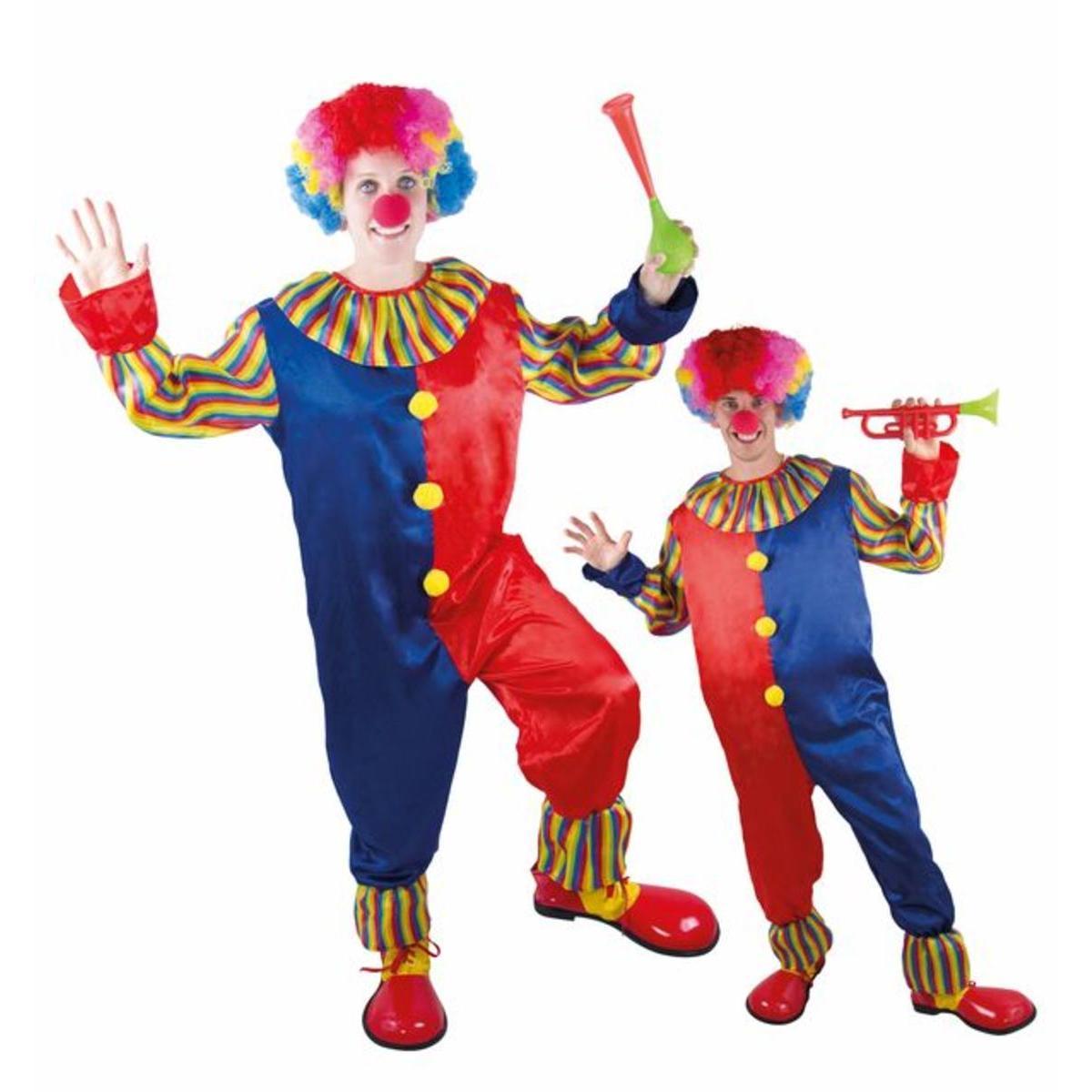 Costume adulte combinaison clown